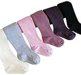 Taiycyxganベビー乳児女の子冬タイツ6パックストライプレギンスストッキングパンツ0 – 3t US サイズ: 2-3 years