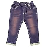 SCHNEE(スネー) ストレッチデニムストレートパンツ 130cm/パープル NO.F-641515