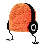 Domybest 秋冬 ベビー ニット帽子 キャップ ハット 男の子 女の子 キッズ 子供用 耳保護 防寒対策 かわいい お出かけ 通学 通園 幼稚園 誕生日