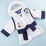 ベビーアスペン　BabyAspen　フード付きバスローブ　宇宙飛行士 [並行輸入品]