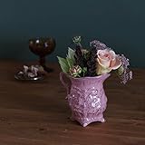 Sophia ピンク ピッチャースタイルのフェミニンベース ・陶器 花瓶