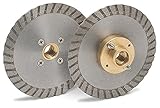 MK Diamond 159475 MK-925FC with 4 Holes Flush Cutting Blade for Tile, Stone and Concrete, 5" x.080" 