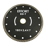 エホート ダイヤモンドカッター ウエーブタイプ 180 ED-7