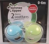 Tommee Tippee Latex Cherry Soothers 0 - 6m by Tommee Tippee