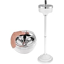 灰皿スタンド　パーリング　カスタムペイント Amazon.co.jp: 調節可能なスタンド灰皿、金属製ベース、クローム