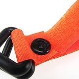 マルチフック ベビーカー用フック 荷物フック マジックテープ式 360度回転 5個組