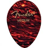 Fender 358 Shape Shell Medium ギターピック 12枚入り
