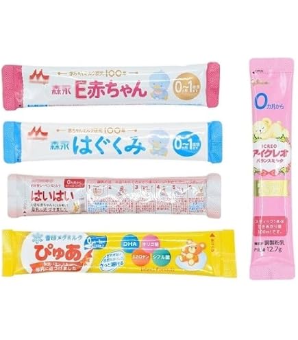 Amazon.co.jp: 【7種類13本】粉ミルク 7大ブランド お試し セット【各