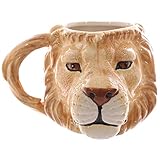 Egg n Chips London - Novelty Lion Head Shaped Mug
