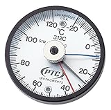 タスコ バイメタル表面温度計 TMS50N-120 低温・高温各表示針付き /1-9897-03