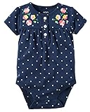 カーターズ Carter's ボディスーツ ロンパース Floral Polka Dot Bodysuit 9M (67-72cm) [並行輸入品]