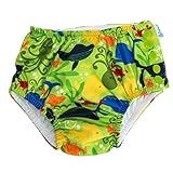 [ アイプレイ ] Iplay 水着 3Tサイズ スイムウェア 男の子用 オムツ機能付 スイムパンツ 721150 ライムシーライフ Swim Wear Snap Reusable Absorbent