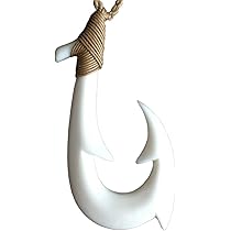 Amazon | フィッシュフック ボーン ネックレス LU1922 ハワイアン