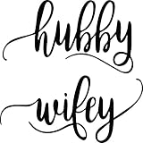 ハビーWifeyビニールステッカー 5"x5"