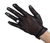 Lady Classic Solar Nail and Ring Glove Black Small Left Hand [並行輸入品]