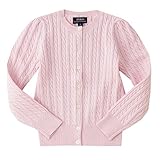 ポロ ラルフローレン キッズ 長袖 カーディガン 綿 ニット Cotton tops sweater　女の子 レディース （サイズ:6、カラー：Hint of pink） Polo Ralph Lau