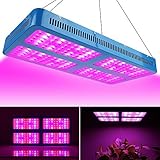 Derlights 2000W改良版ダブルチップ植物育成LEDライト フルスペクトル 10W*200pcsのled電球 水耕栽培ランプ 低消費電力 ledサンプランター 野菜農園/温室植物/園芸 PS