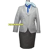 [LEISTOT] CA制服 ANA 全日空 10代目 5点セット コスプレ衣装 仮装 ハロウイン クリスマス コスチューム 文化祭 オーダーメイド可能