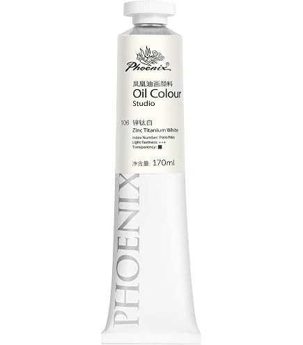 Amazon | ターナー色彩 油絵具 マチソン ジンクホワイト MO170102