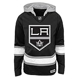 NHL Girls 7 – 16 Kingsジャージークルーフード ブラック