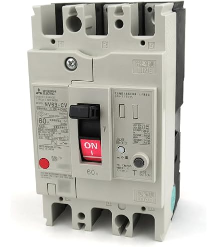 Amazon | 三菱電機 NV250-CV 3P 250A 1.2.500MA 漏電遮断器 (3極) (AC