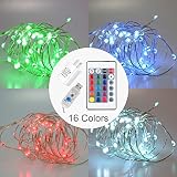 LEDライト イルミネーションライト 100球 10M イルミネーション led 屋外 防水 クリスマス ツリー 飾り パーティー 結婚式 電飾 イエロー (USB / カラフル (5M))