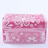 kaxima不織布、蓋、ストレージボックスforスクールSupplies、耐久性ストレージボックス、ペンホルダー、2つ、16 x 10 x 10 cm ピンク 6928533327002