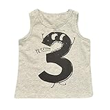 MIOIM シャツ ベビー 子供 ガールズ ボーイズ 女の子 男の子 タンクトップ 肌着 Tシャツ コットン 数字 1 2 3 4 5 兄弟揃い 運動会 体育会 月曜日から金曜日まで