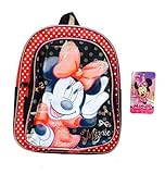 Disney Minnie Mouse "Red Bow" Mini Backpack [並行輸入品]