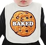 Baked Swag Cookie Hype ネクタイを有する有機ビブ Medium