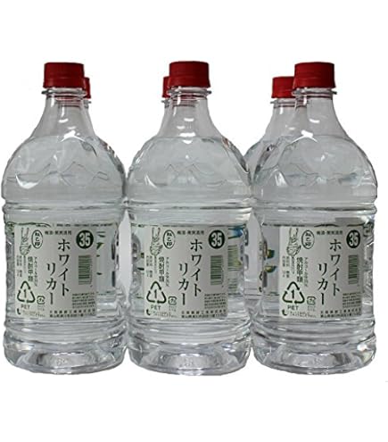 玉泉 白瀧 焼酎 35% 6本入り Amazon.co.jp: 玉泉白瀧ホワイトリカー 35度 1800mlパック 1