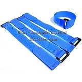 RKC 固定ベルト 2.5cm × 30cm (5本) 青 : 040A7-2