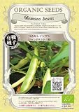 グリーンフィールド 野菜有機種子 つるなしインゲン <ジャンボ平さや/黄> [小袋] A068