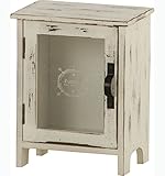 AZUMAYA 扉付きラック ホワイト色 AKB-249WH