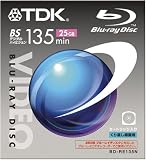 TDK ブルーレイディスク オープンカートリッジタイプ25GB [BD-RE135N]