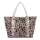 Violet Mist Diaper Bag Flower Patten Waterproof Tote Shoulder Bag [並行輸入品]