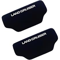 ランドローバー専用　刺繍ロゴ入り　ネック&ランバークッション Amazon | ランバーサポート ネックパッド ランドクルーザー 専用