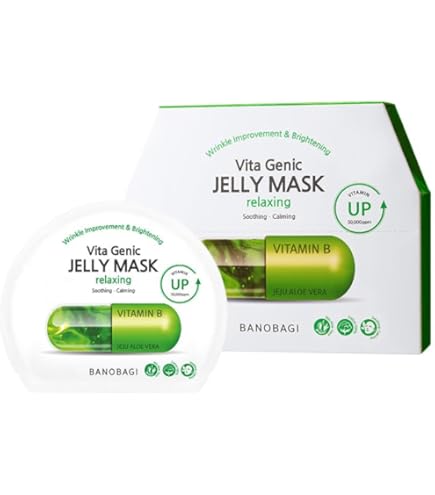 Amazon.co.jp: BANOBAGI VITA GENIC JELLY MASK CICA 10枚/箱 30ml