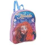 Disney Pixar Brave Sequin Merida 10 inch Sparkle & Shine Small Backpack Purple Color [並行輸入品]