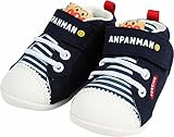それいけ!アンパンマン 子供 ベビー キャラクタースニーカー/シューズ靴【apmb18】 13cm ネイビー