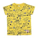 [タカラトミーアーツ] トミカ 男児 半袖Tシャツ 建設車両総柄 562