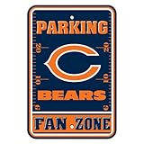 Chicago Bears 12 x 18駐車場サイン