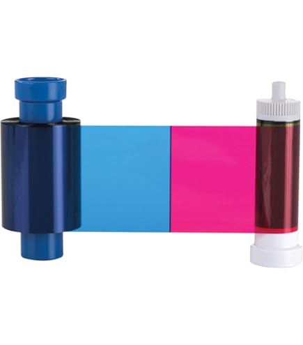 Amazon.co.jp: Fargo 45410 カラーリボン (YMCKO) 100イメージ C50