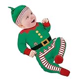 ローンパス＋帽子　Supplylink　子供服　男の子　長袖　女の子　クリスマス日　ベビー　赤ちゃん　コスチューム　仮装サンタクロース　可愛い　七五三 グーリン【対象月齢:13-18M頃】