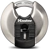 Master Lock 【正規輸入品】 「マグナム」 シリンダー式南京錠(プロ仕様) M40XD
