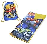 Nickelodeon Blaze & The Monster Machines Drawstring Bag with Sleeping Sack [並行輸入品]