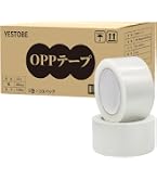 Amazon.co.jp: 【エコクオ】 OPPテープ 梱包用テープ 48mm幅 100m巻 72