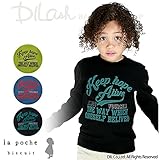 (ディラッシュ) DILASHアメカジトレーナー/秋 ベビー キッズ 男の子 120 ブラック