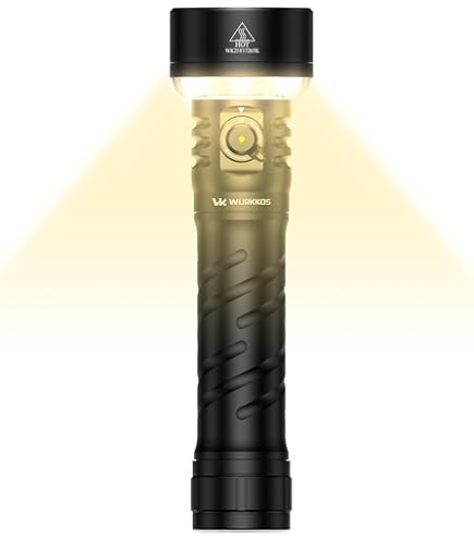 Amazon.co.jp: Wurkkos HD02 懐中電灯 高輝度 3200ストリーム ホワイト
