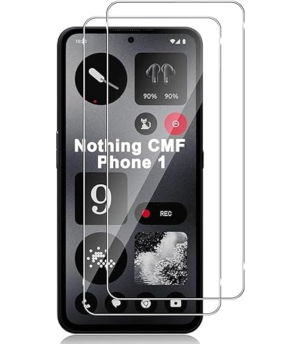Amazon | 【larfbulroc】Nothing CMF Phone 1 ガラスフィルム 2枚